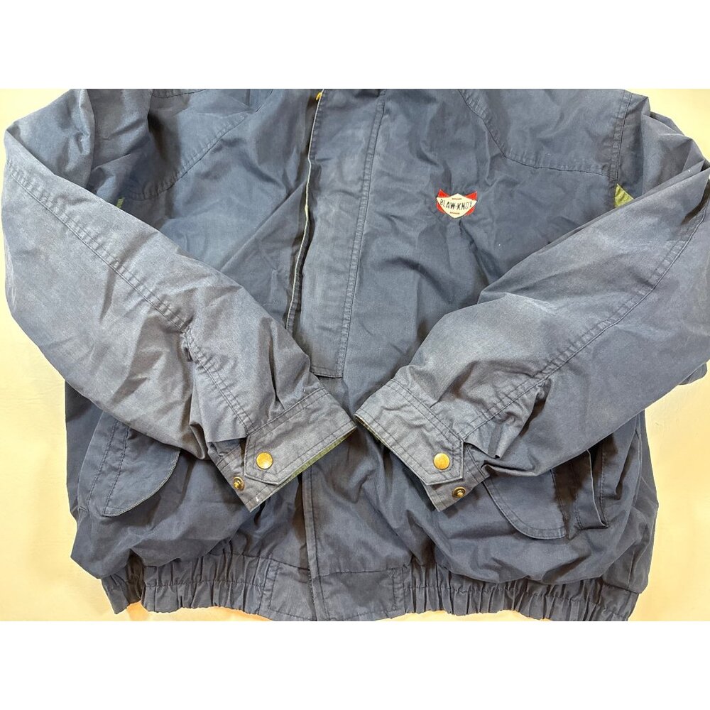 WinnerMate Sportswear Blue Colorblock Jacket Sz XXL 90s Style Outerwear (BB308) - Picture 9 of 11